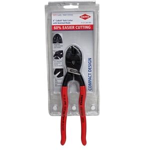 Knipex 8" CoBolt Bolt Cutter with‎ Notched Blade